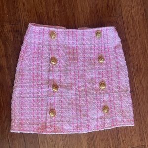 PLT tweed skirt